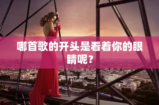 哪首歌的开头是看着你的眼睛呢？