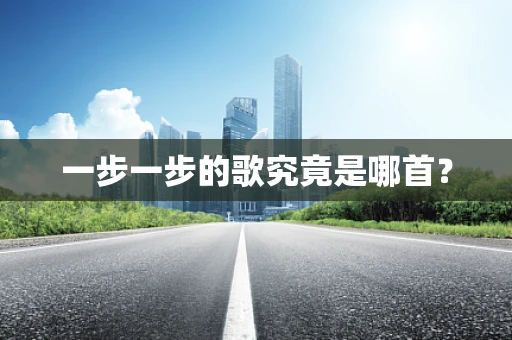一步一步的歌究竟是哪首？