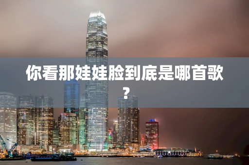 你看那娃娃脸到底是哪首歌？