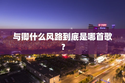 与卿什么风路到底是哪首歌？