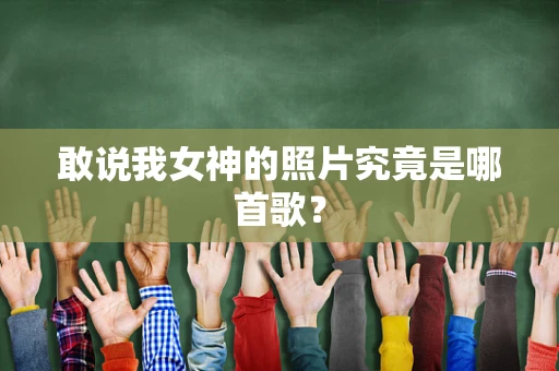 敢说我女神的照片究竟是哪首歌？
