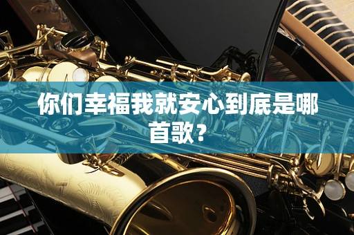 你们幸福我就安心到底是哪首歌？