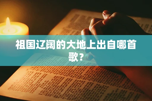 祖国辽阔的大地上出自哪首歌？