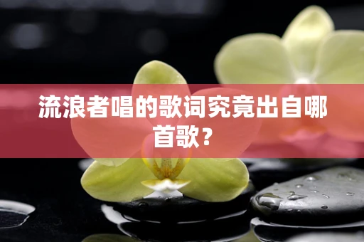 流浪者唱的歌词究竟出自哪首歌？