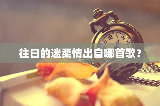 往日的迷柔情出自哪首歌？