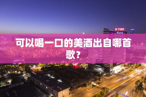 可以喝一口的美酒出自哪首歌？