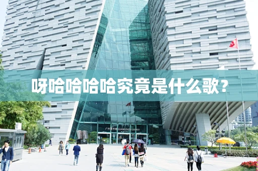 呀哈哈哈哈究竟是什么歌？