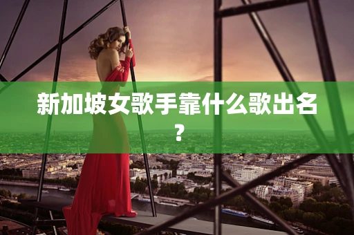 新加坡女歌手靠什么歌出名？