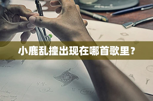小鹿乱撞出现在哪首歌里？