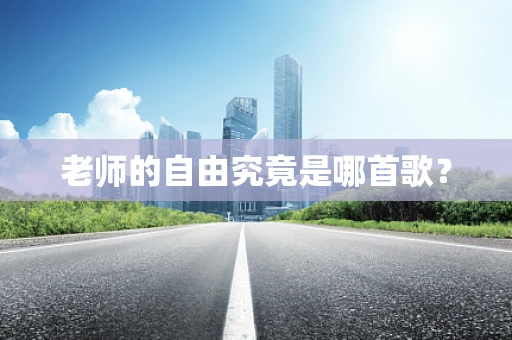 老师的自由究竟是哪首歌？