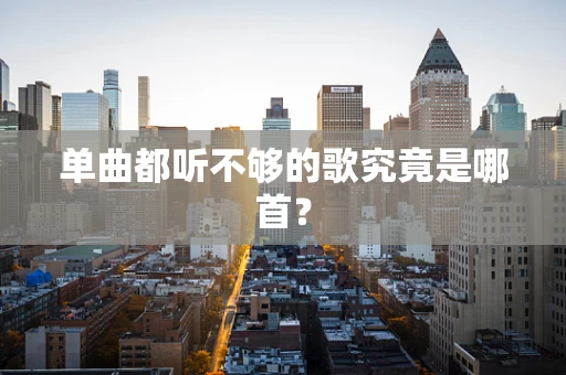 单曲都听不够的歌究竟是哪首？