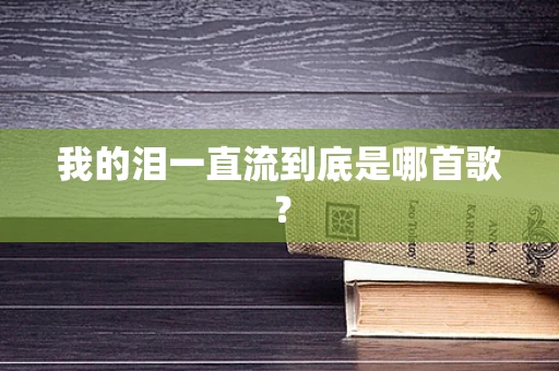 我的泪一直流到底是哪首歌？