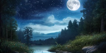 哪些歌曲里有星河与月亮的浪漫？