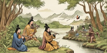 春秋战国时期出现了什么歌？