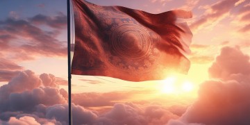 天空中挥舞着旗帜到底是哪首歌？