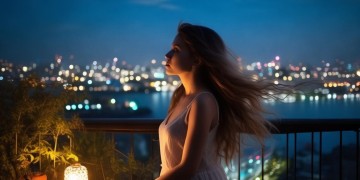 女生在楼顶上唱什么歌好听？