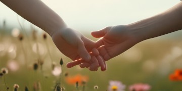 牵着你的双手这句歌词出自哪首歌？
