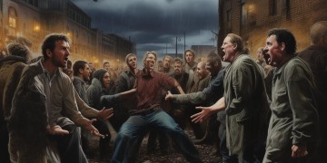 暴怒的人挑起争端出自哪首歌？