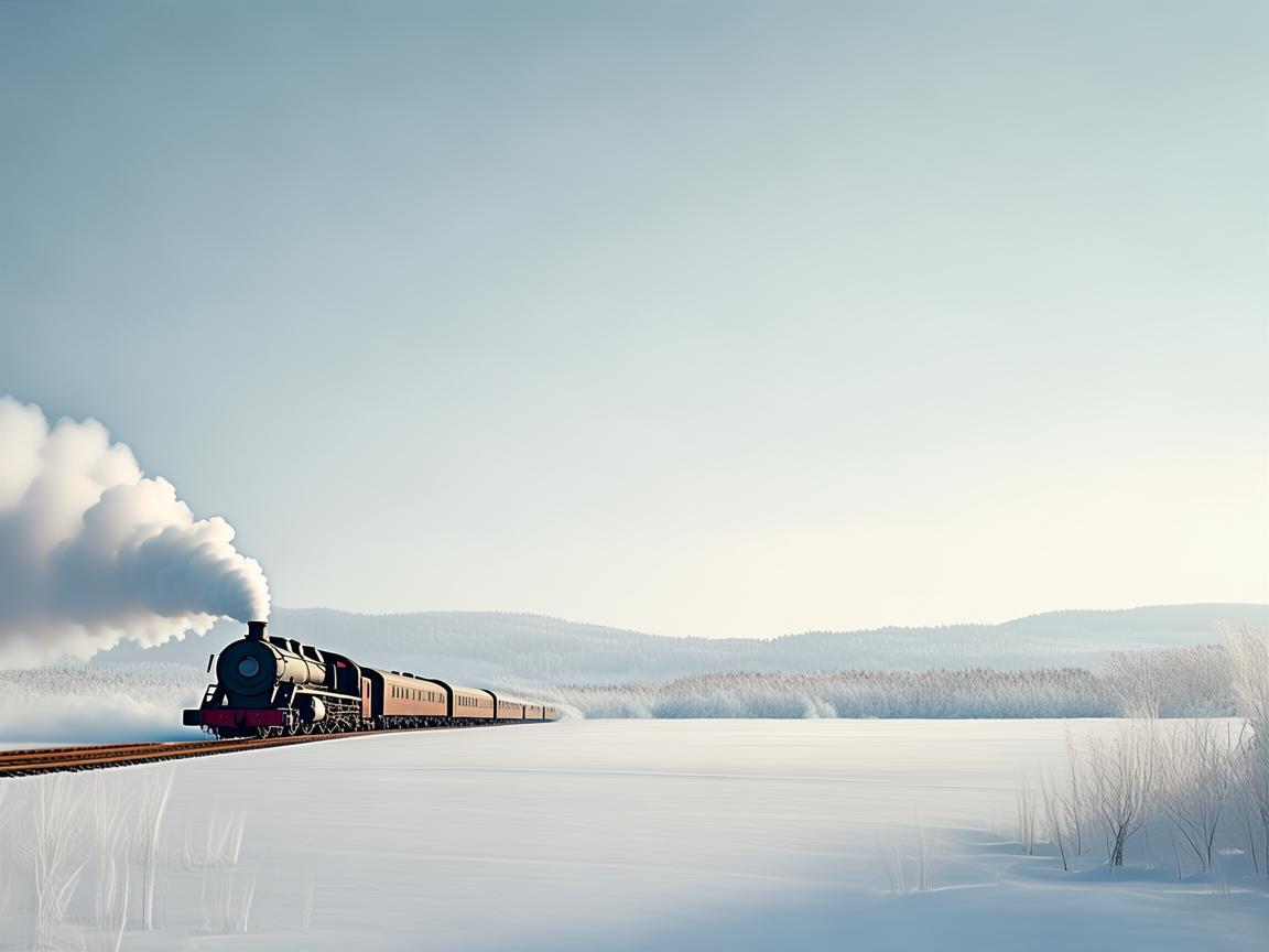 火车缓缓经过雪原出自哪首歌？