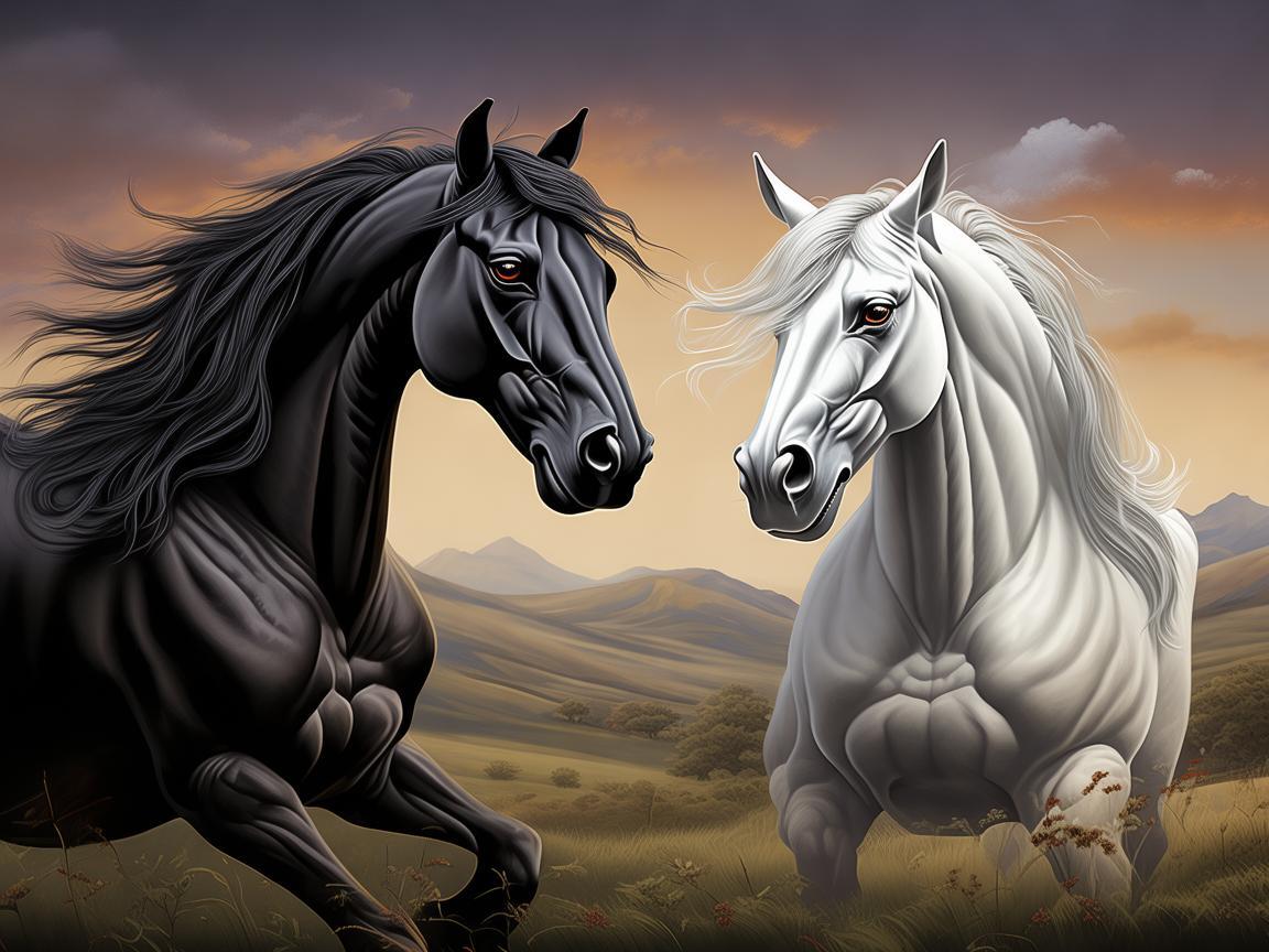黑马白马战马那首歌究竟是什么？