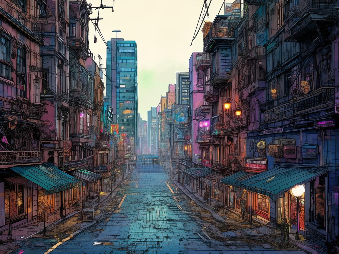 独自走在繁华城市是哪首歌？