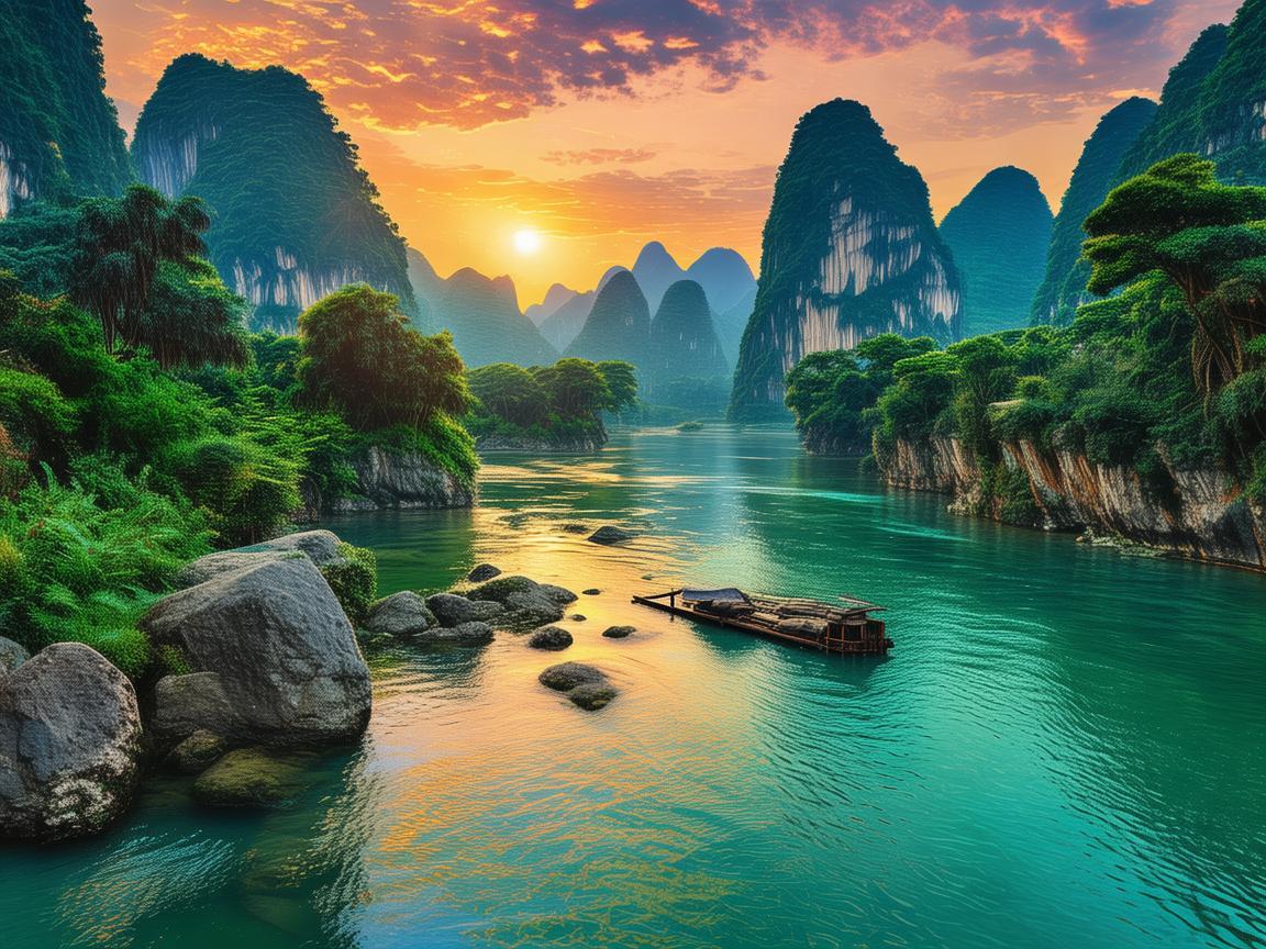 漓江的水出现在哪首歌里？