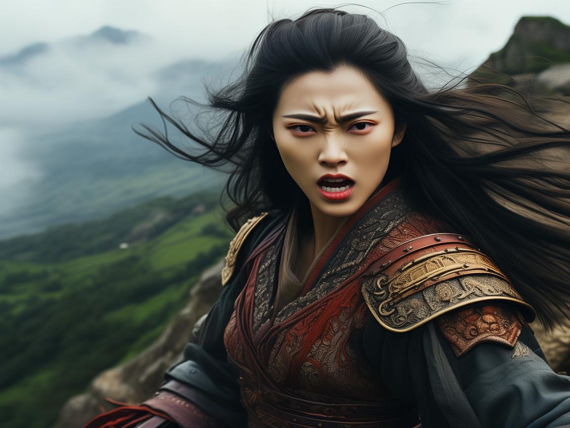 女生怒吼三国风格的歌究竟叫什么？